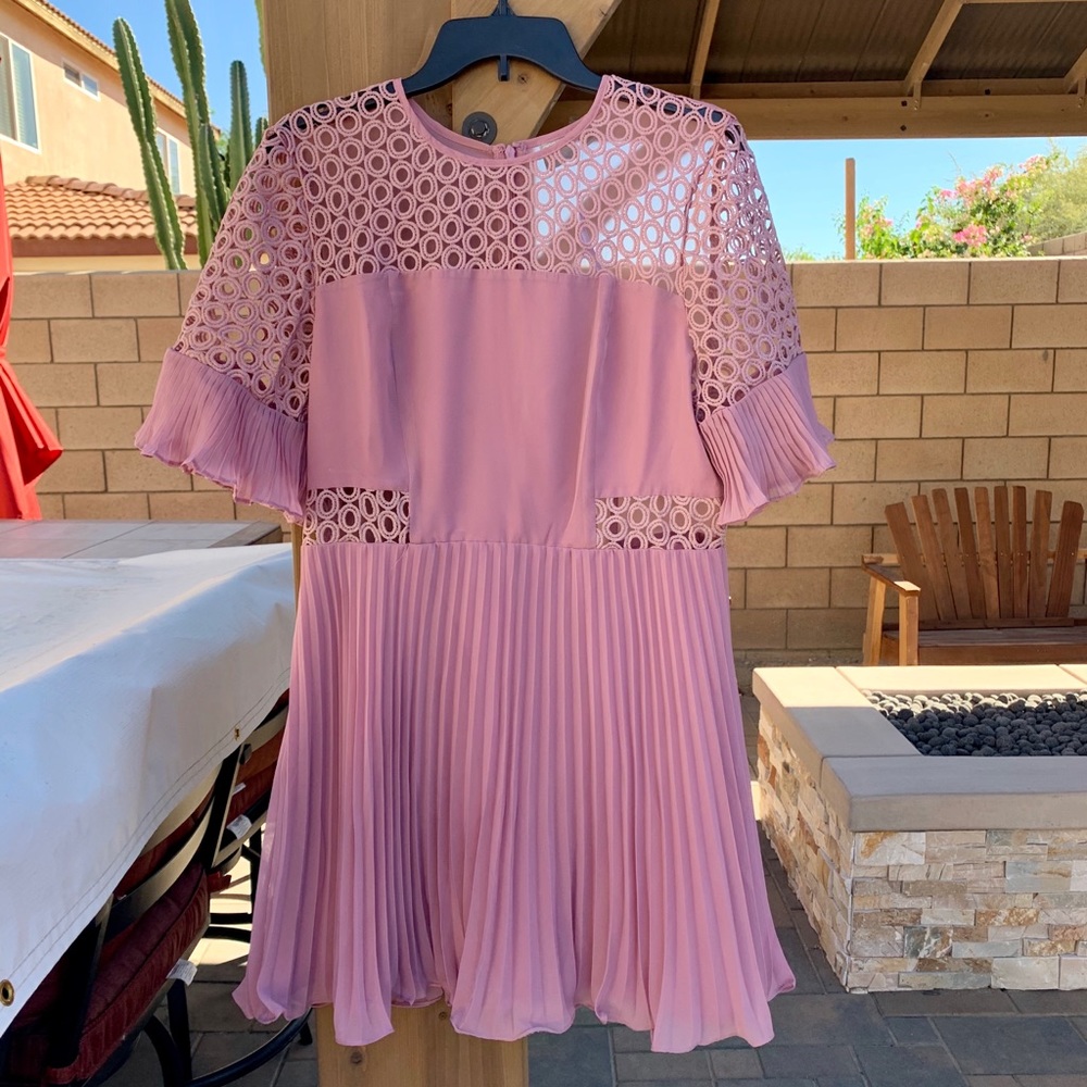 ✨ SOLD NWT ASOS Pleated Dress - Picture 3 of 8